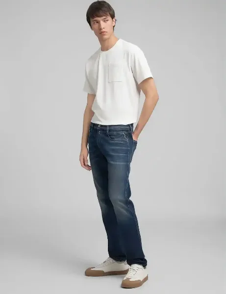 Replay Hyperflex 661 604 Anbass Jean | Dark Blue Replay Hyperflex 661 604 Anbass Jean | Dark Blue