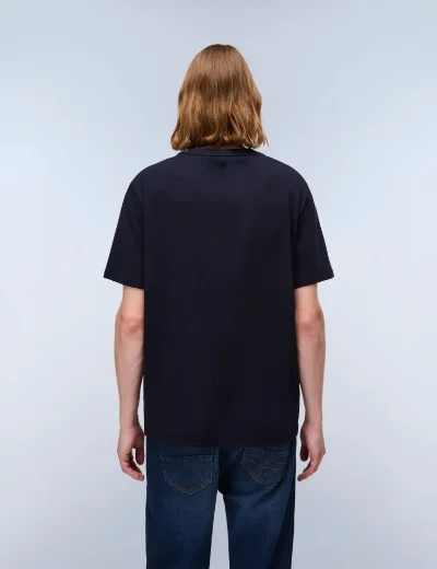 Napapijri Nedles Short Sleeve T-Shirt | Blu Marine