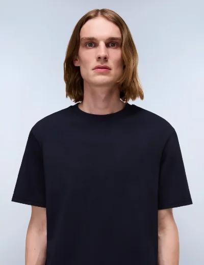 Napapijri Nedles Short Sleeve T-Shirt | Blu Marine