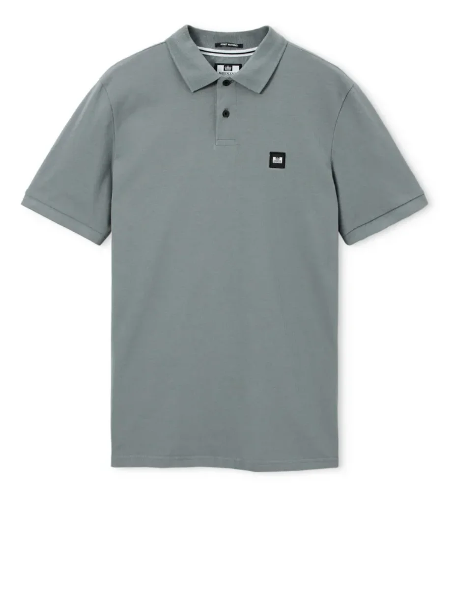 Weekend Offender Caneiros Badge Polo | Porpoise