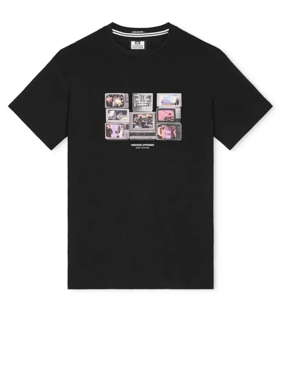 Weekend Offender Vision Graphic T-shirt ¦ Black