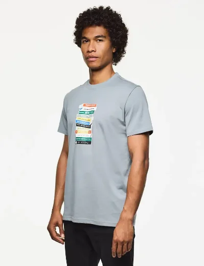 Weekend Offender Limone Graphic T-shirt ¦ Porpoise Grey