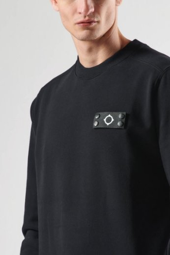 Ma.Strum Neo Crew Sweatshirt | Black