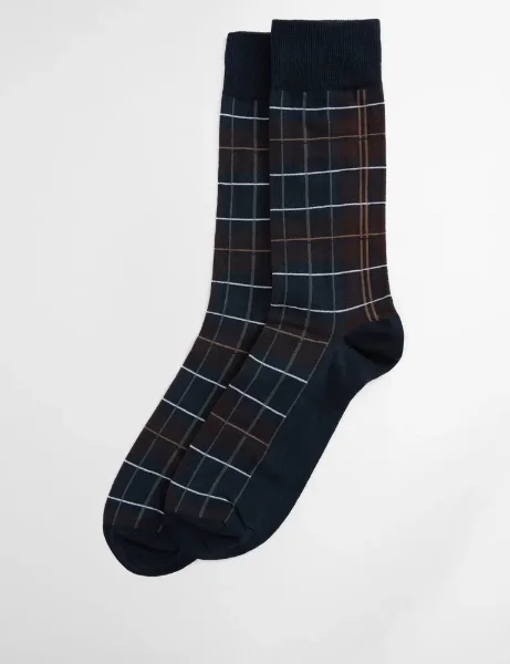 Barbour Blyth Socks | Midnight Oak Tartan Barbour Blyth Socks | Midnight Oak Tartan