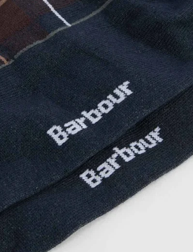 Barbour Blyth Socks | Midnight Oak Tartan