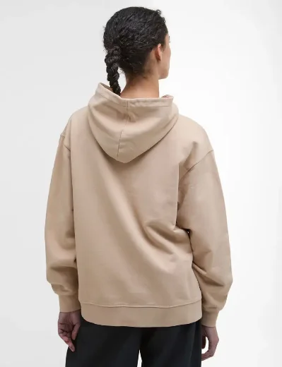 Barbour Northumberland Hoodie | Pale Camel