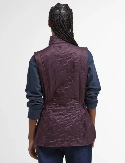 Barbour Womens Wray Gilet | Black Cherry