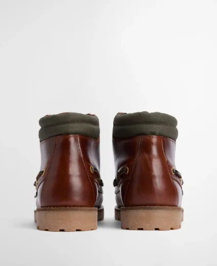 Barbour Tiller Moccasin Boot | Mahogany 