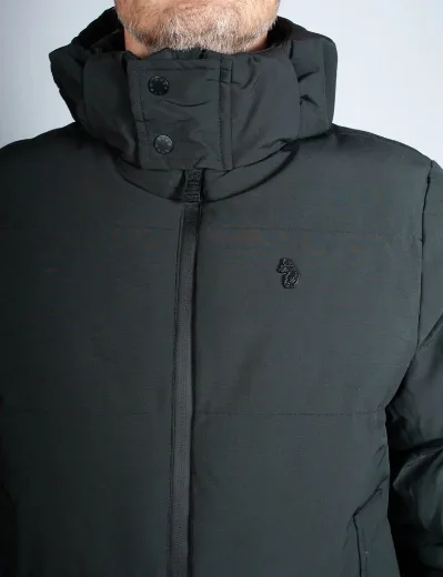 Luke Auckland Puffer Jacket | Black