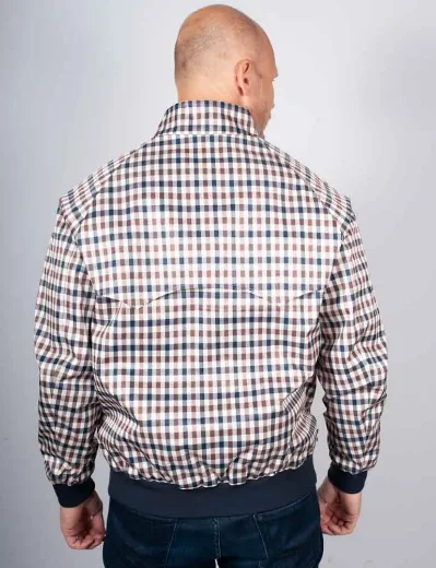 Picture of Aquascutum Active Archival Club Check Harrington 