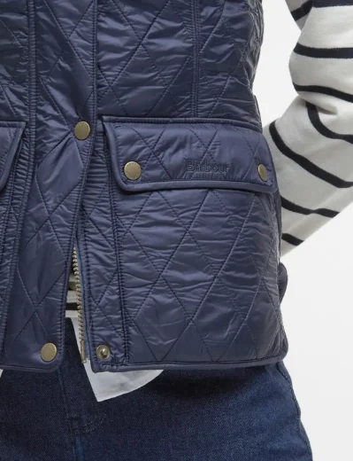 Picture of Barbour Womens Wray Gilet | Navy