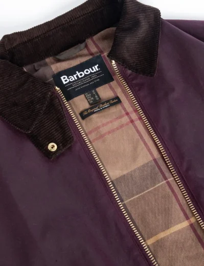 Picture of Barbour Womens Arlene Wax Jacket | Merlot