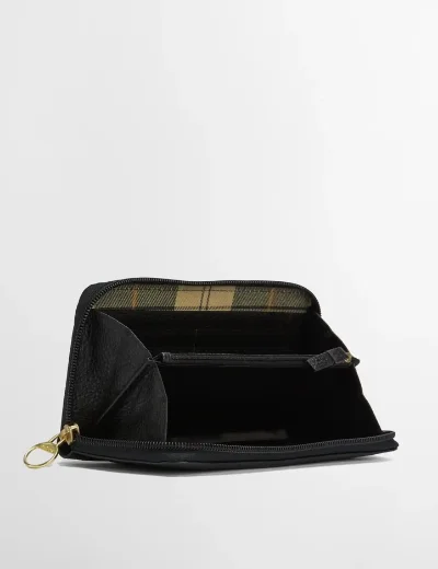 Barbour Birch Leather Matinee Purse | Black