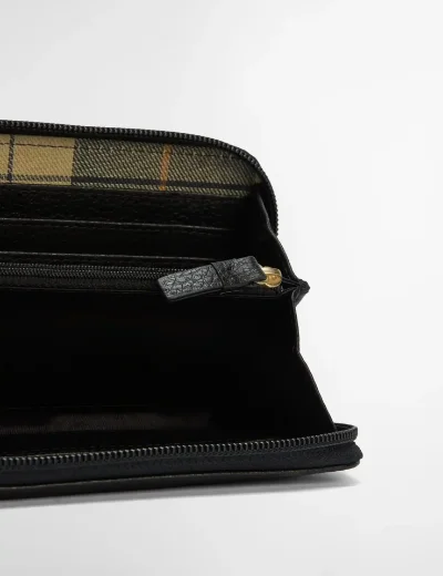 Barbour Birch Leather Matinee Purse | Black