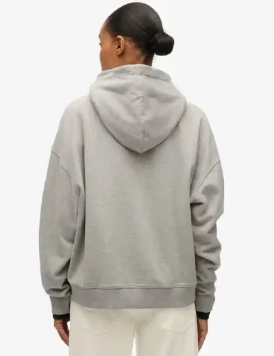 Superdry Athletic Essentials Relax Hoodie | Athletic Grey Marl