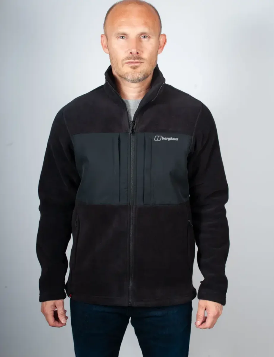 Picture of Berghaus Men's Prism Guide Inter-Active Polartec Fleece Jacket / Black