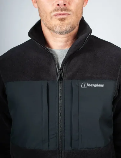 Picture of Berghaus Men's Prism Guide Inter-Active Polartec Fleece Jacket / Black
