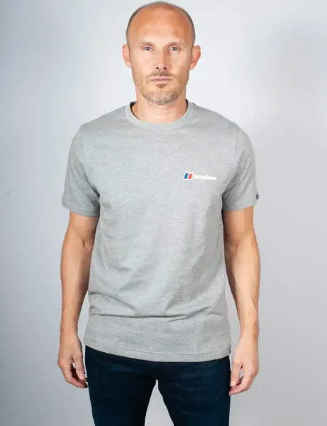 Berghaus Men's Class Logo T-Shirt | Grey Berghaus Men's Class Logo T-Shirt | Grey