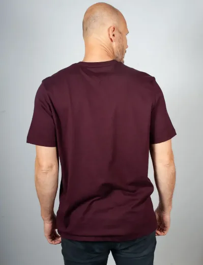 Picture of Tommy Hilfiger Essential Seasonal Regular Fit T-Shirt | Deep Burgundy