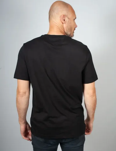 Picture of Tommy Hilfiger Patch Pocket Crew Neck T-Shirt | Black