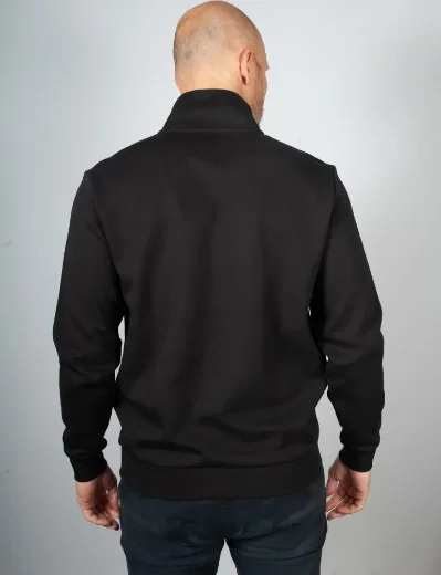 Tommy Hilfiger Essential Intechno Quarter Zip Sweater | Black