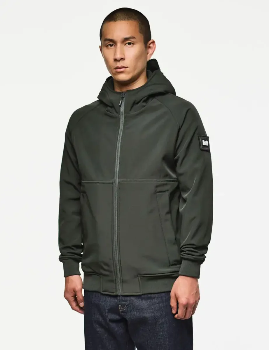 Weekend Offender Sulta Softshell Jacket | Black Forest Green
