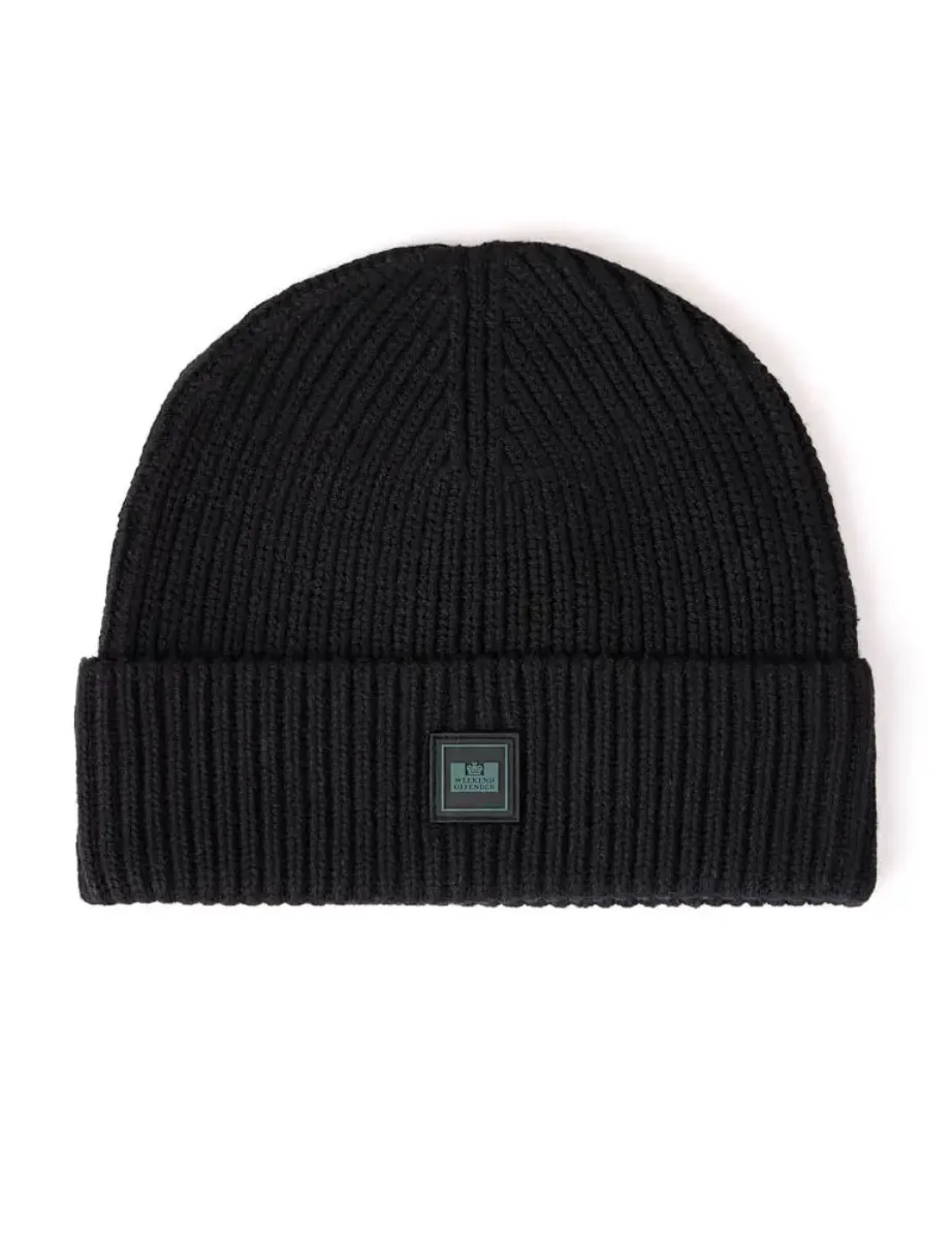 Weekend Offender Kettama Rib Beanie | Black
