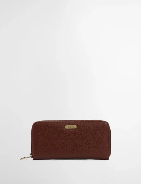 Barbour Birch Leather Matinee Purse | Brown Barbour Birch Leather Matinee Purse | Brown
