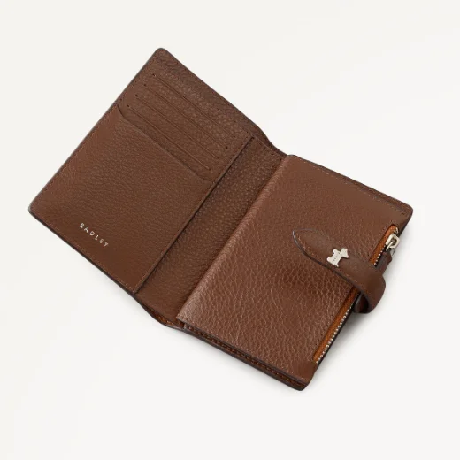Radley Willis Street Colourblock Medium Bifold Purse | Toffee