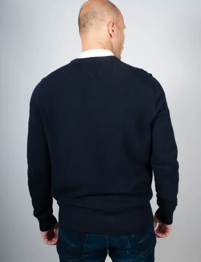 Tommy Hilfiger Essential Structure Crew Neck | Desert Sky