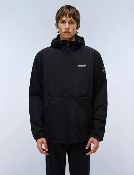 Napapijri A Tundra Winter Jacket | Black Napapijri A Tundra Winter Jacket | Black
