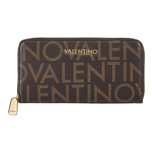 Valentino Regina RE Zip Around Purse | Moro/Naturale