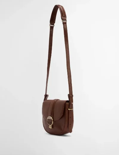 Barbour Elm Leather Crossbody Bag | Brown