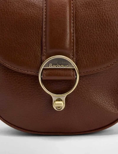 Barbour Elm Leather Crossbody Bag | Brown
