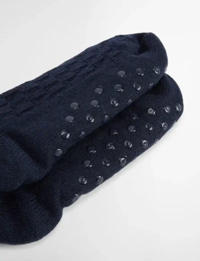 Barbour Womens Cable Knit Socks | Navy