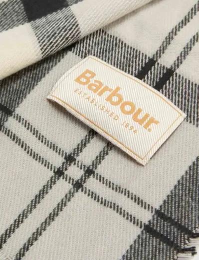 Barbour Dover Beanie Hat and Hailes Scarf Gift Set | Monochrome