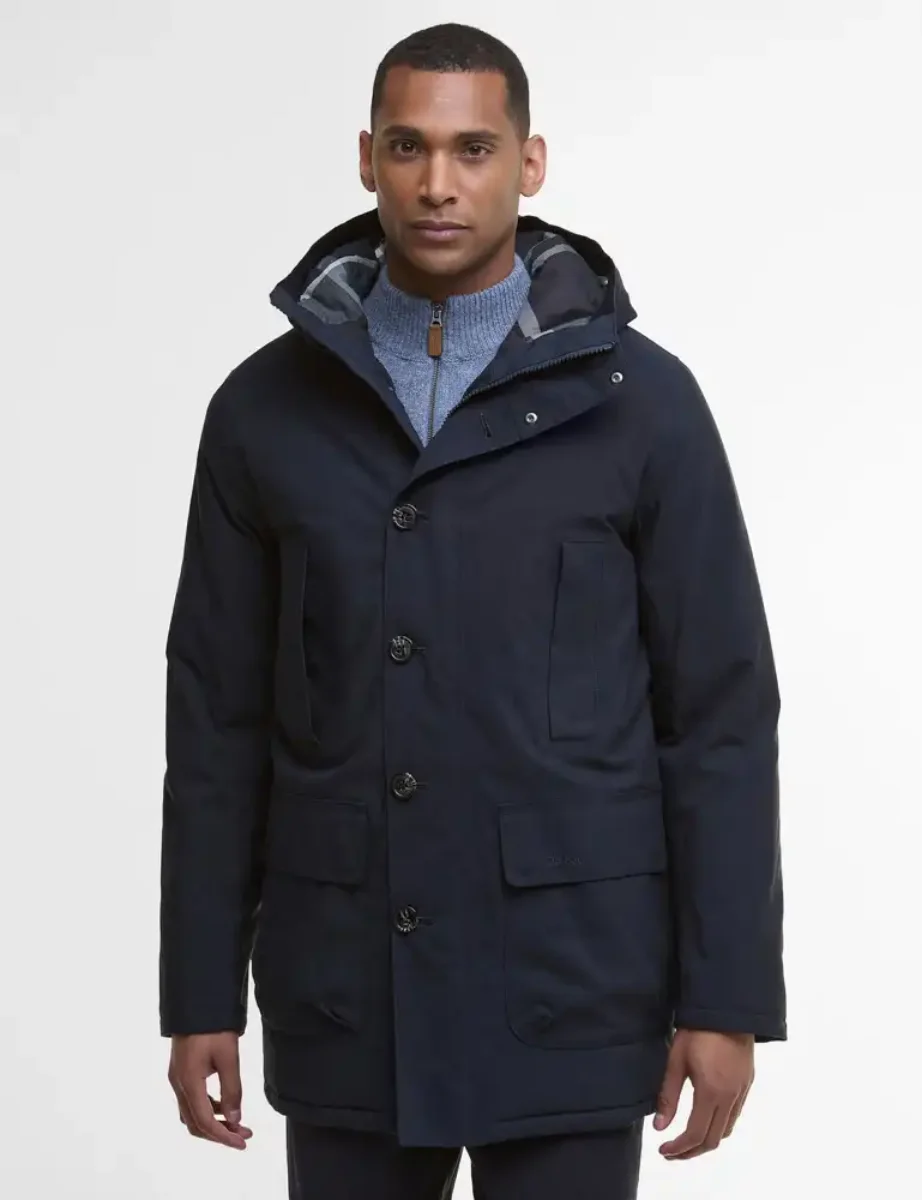 Barbour Winter Beaufort Waterproof Parka | Navy