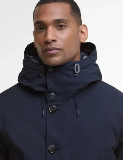 Barbour Winter Beaufort Waterproof Parka | Navy