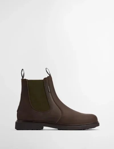 Barbour Hale Boot | Dark Brown