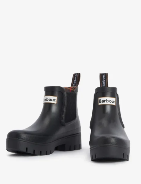 Barbour Halton Ankle Welly | Black Barbour Halton Ankle Welly | Black