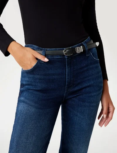 Guess Sexy Straight Jeans | Dark Blue