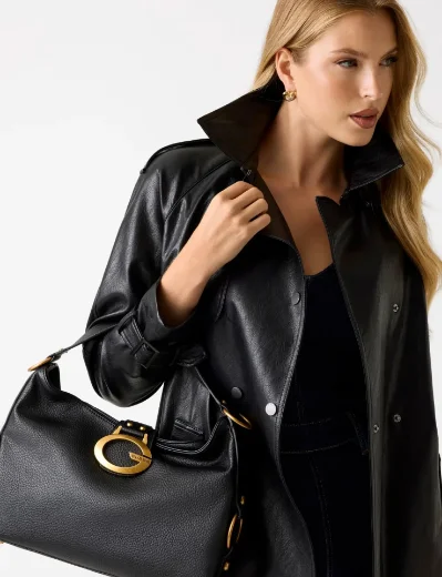 Guess Camden Shoulder Bag | Black