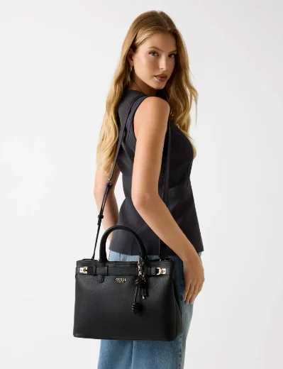 Guess Women's Gregoria Multiway Handbag / Black