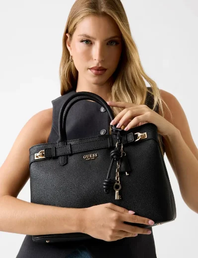 Guess Women's Gregoria Multiway Handbag / Black