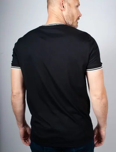 Fred Perry Twin Tipped T-shirt | Black