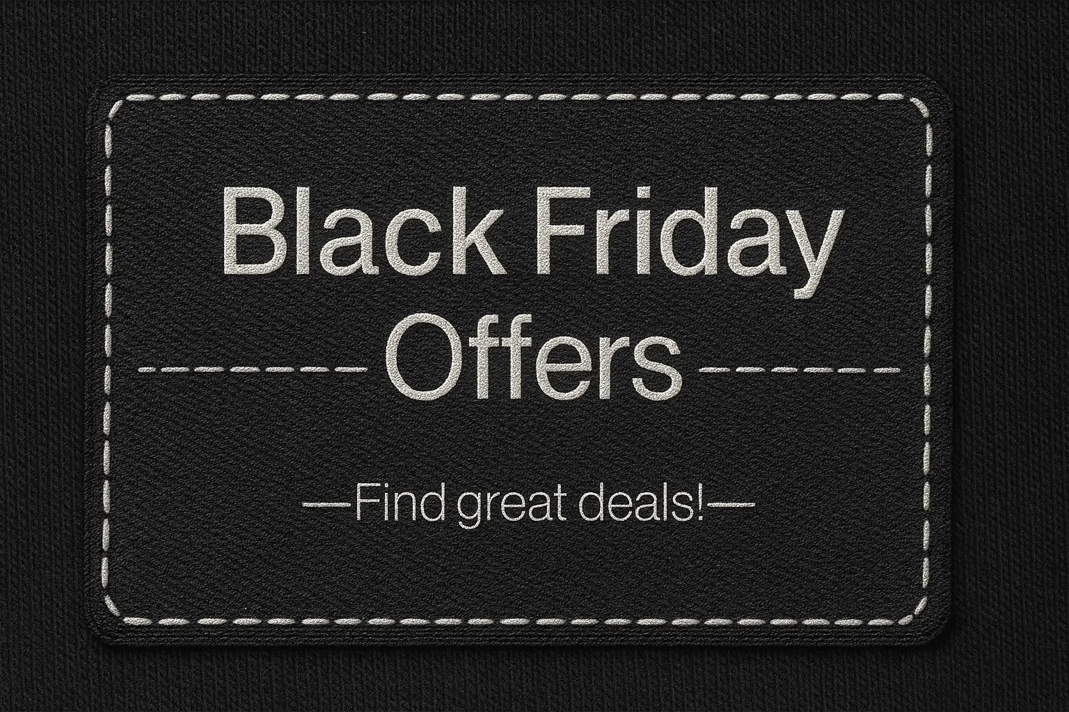black friday banner