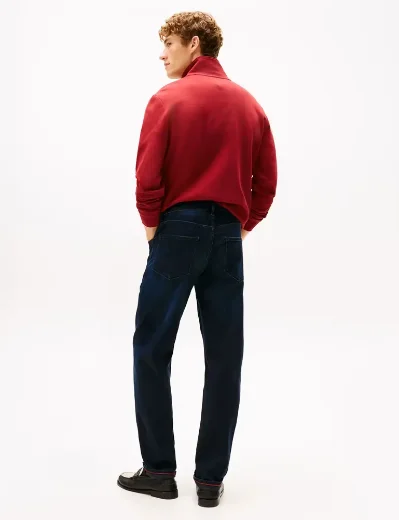 Tommy Hilfiger Denton Straight Denim Blaze Jeans | Blue Black