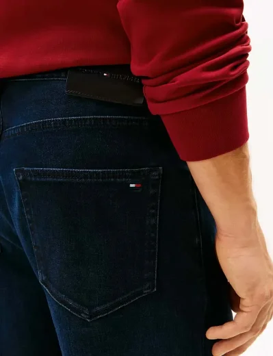 Tommy Hilfiger Denton Straight Denim Blaze Jeans | Blue Black