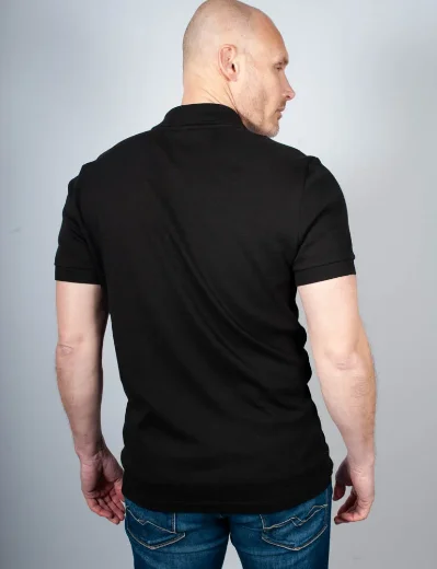 Lacoste Regular Fit Pima Cotton Polo Shirt / Black