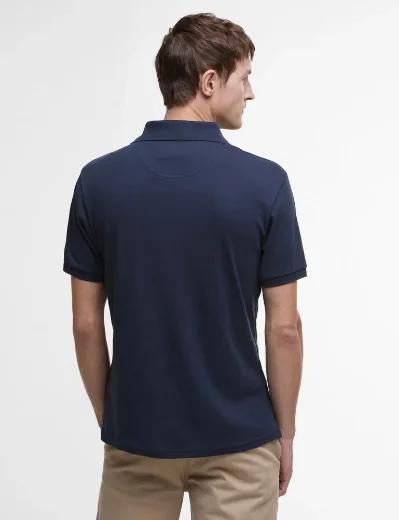 Barbour Hylton Interlock Polo | Navy